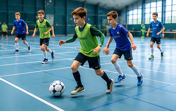 Schulsport in der Sporthalle Solothurn